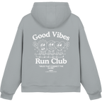 GOOD VIBES RUN CLUB HOODIE - Fluffy Boxcut Hoodie