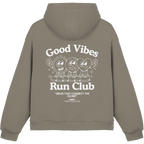 GOOD VIBES RUN CLUB HOODIE - Fluffy Boxcut Hoodie