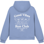 GOOD VIBES RUN CLUB HOODIE - Fluffy Boxcut Hoodie