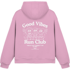 GOOD VIBES RUN CLUB HOODIE - Fluffy Boxcut Hoodie