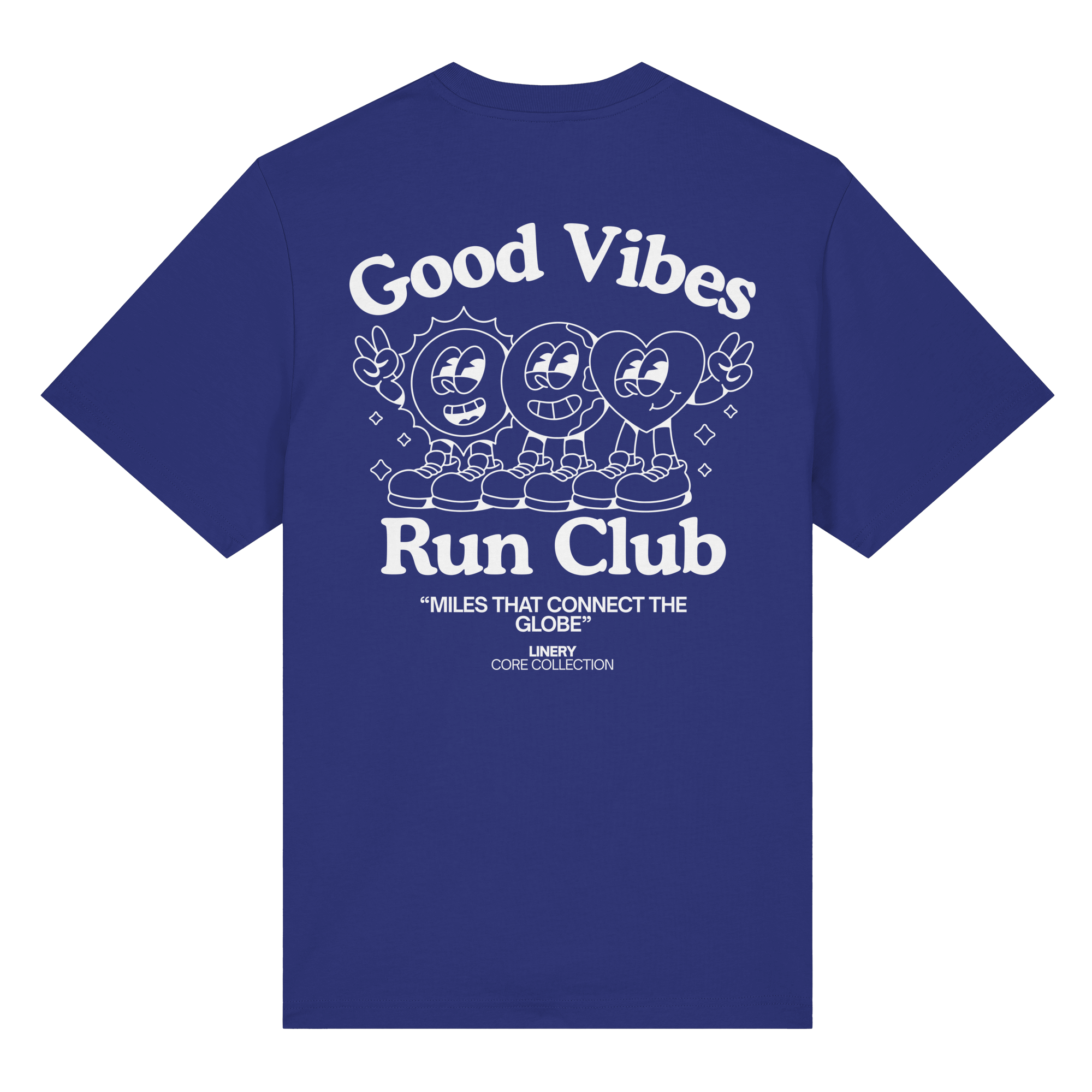 GOOD VIBES RUN CLUB TEE - Organic Heavy Shirt